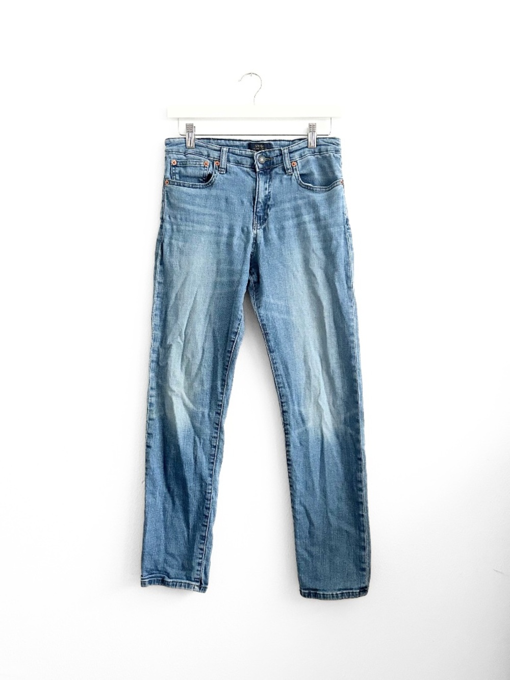 Ralph Lauren POLO Kids Denim Jeans Stone Wash Blue Straight Classic Fit Boys 16